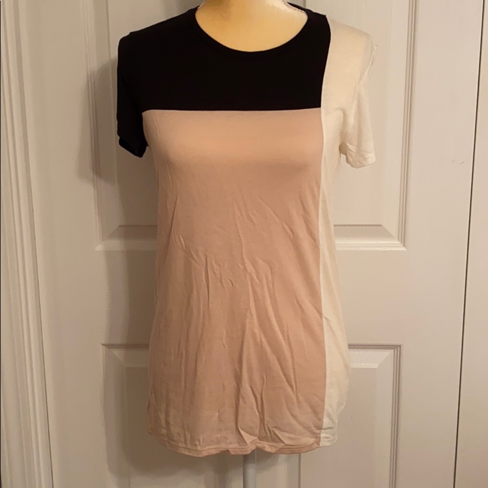 Vince Color-Block Tee Size Small - image 1